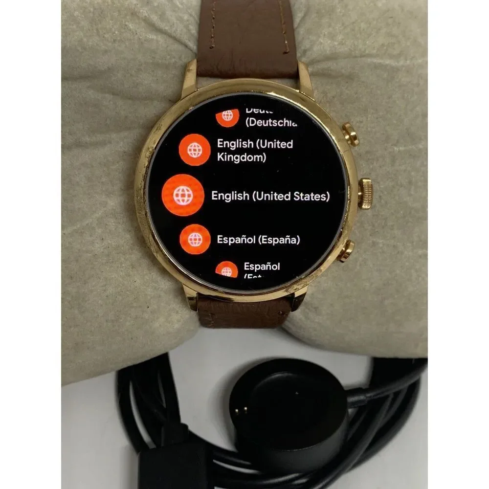 Fossil Gen 4 Authentic Digital Dial Smart Watch Custom Band FTW6018 BA151
